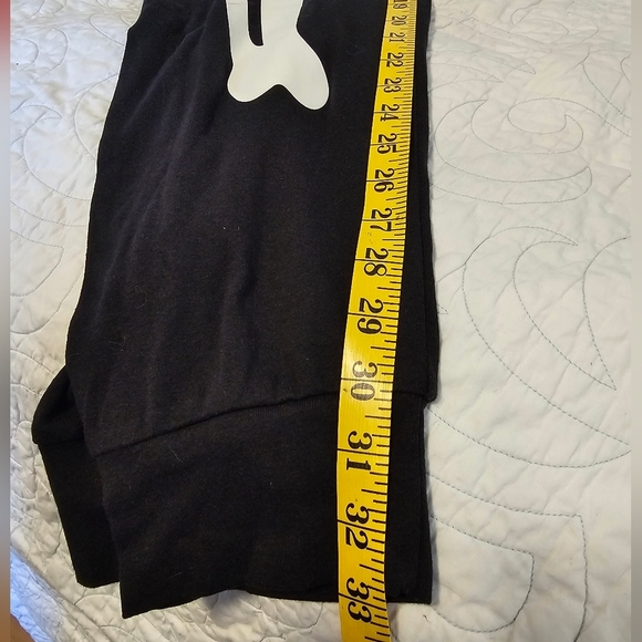 Carter's Black and White Skeleton Cotton Pants Halloween Adult Size XL NWOT - Picture 2 of 8